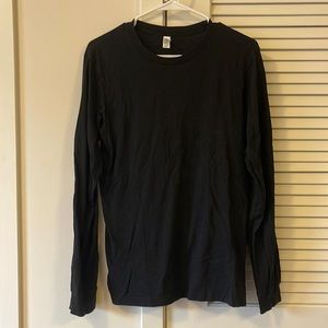 Black Long sleeve tee